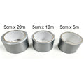 5/10/20M Duct Tape Heavy Duty Waterproof Strong Adhesive Silver No Residue Adhesive For Home Repair Use Carpet Binding Bundles