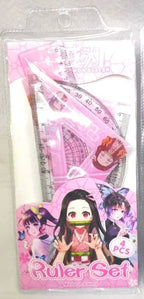 4Pcs/Set Anime Ruler Drawing Measurement Geometry Triangle Ruler Set gifts