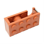 Building Block Adhesive Tape Holder Paper Tape Masking Tape Tape Dispenser Multi-color Plastic Roller Tape Holder