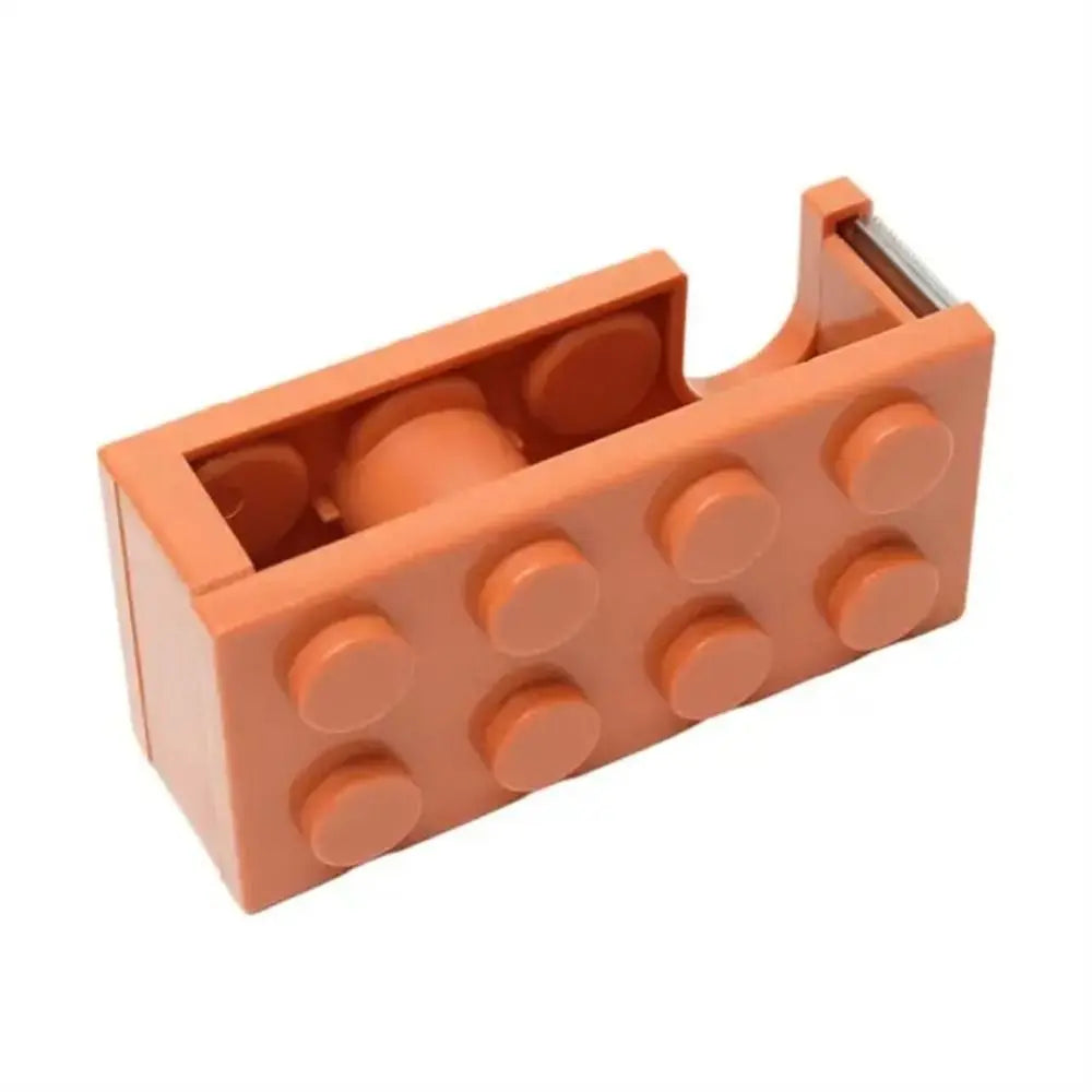 Building Block Adhesive Tape Holder Paper Tape Masking Tape Tape Dispenser Multi-color Plastic Roller Tape Holder