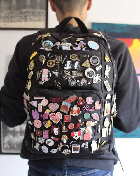 [Minimum 100pcs] Custom Logo Enamel Pin Soft/Hard Label Customized Metal Badges Lapel Brooches On Backpack Or Friend Gift