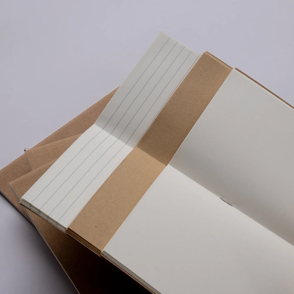 3-Piece A5/Standard Size Refill Inserts For Traveler'S Notebook - Portable Passport Style, 32 Sheets (64 Pages) Each