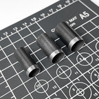 Leather Hole Punch Die Round,15pcs One Hole Hollow Punch 1-15 mm High Carbon Steel Circle Cutter Tool Kit Cu