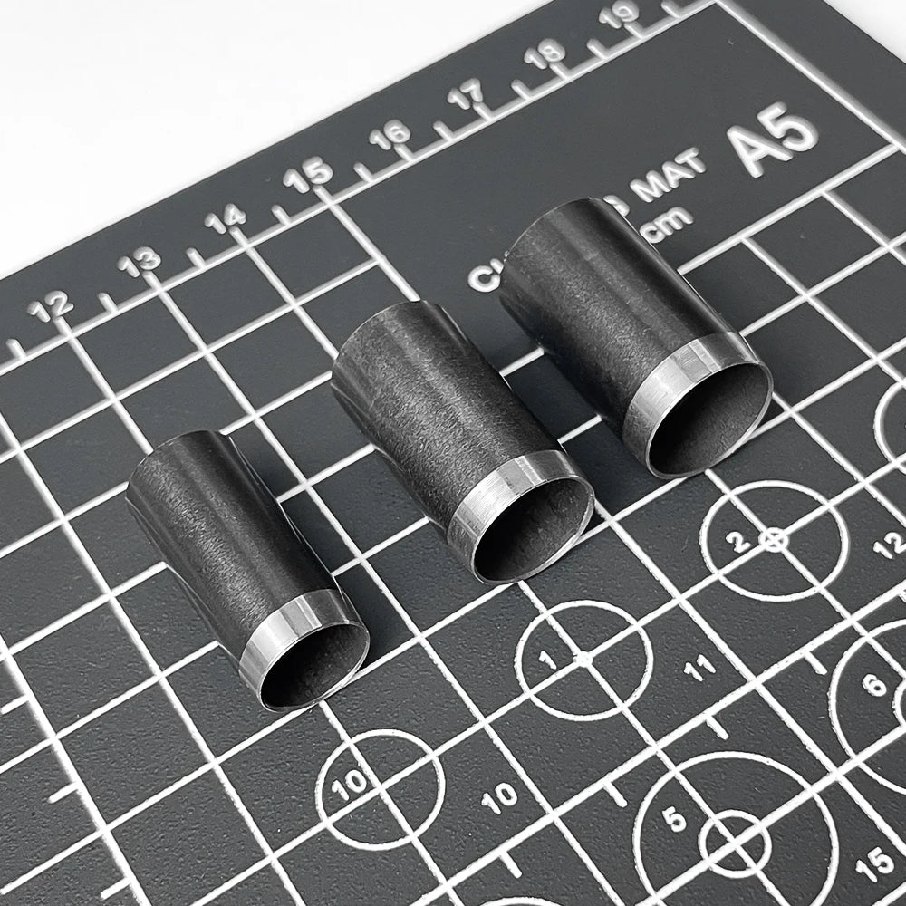 Leather Hole Punch Die Round,15pcs One Hole Hollow Punch 1-15 mm High Carbon Steel Circle Cutter Tool Kit Cu