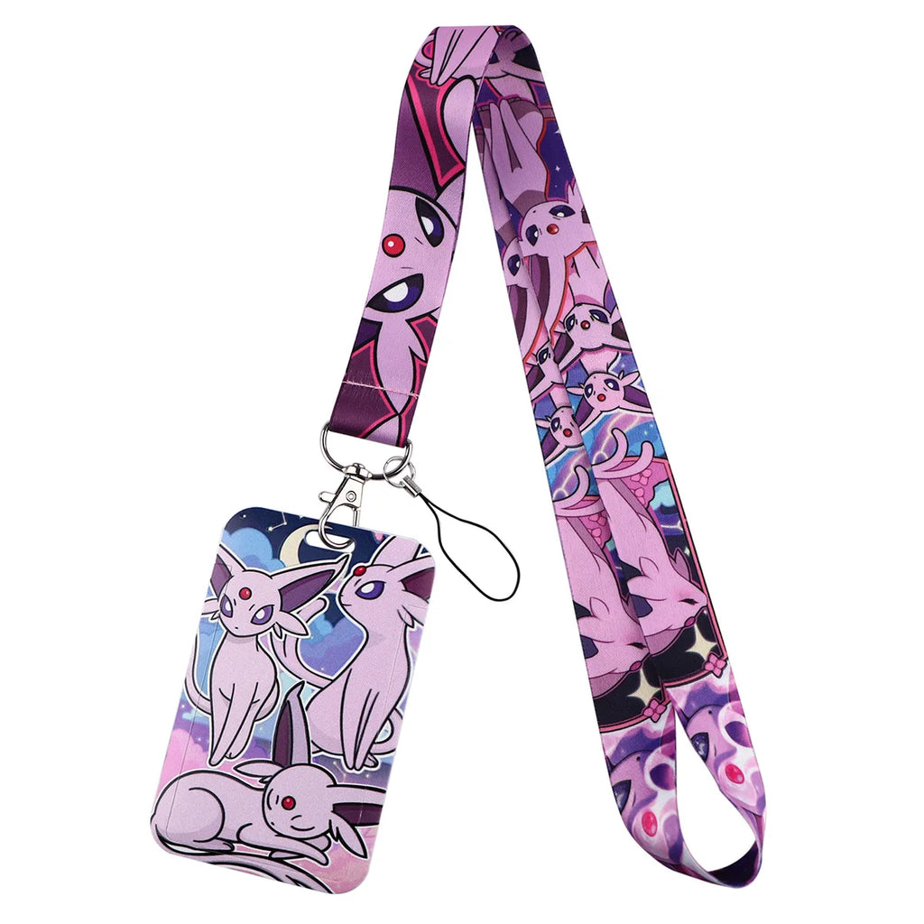 Cute Anime Lanyards For Key Neck Strap Lanyards ID Badge Holder Keychain Key Holder Hang Rope Keyrings Accessories Gifts