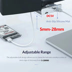 10Gbps USB HUB Clamp USB3.2/3.0/2.0 Splitter Adapter External Multi Clip Dock For iMac Macbook Lenovo Desktop PC Accessories