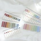 200 Sheets Index Tabs Self Adhesive Page Markers Transparent Sticky Notes Classify Files Flags Posted It Planner Stickers