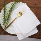 10pcs Napkins 40X40CM Plain Washed Cotton Classic Style Tea Towel Dining Place Mats Home Kitchen Dinner Wedding Settings Decor