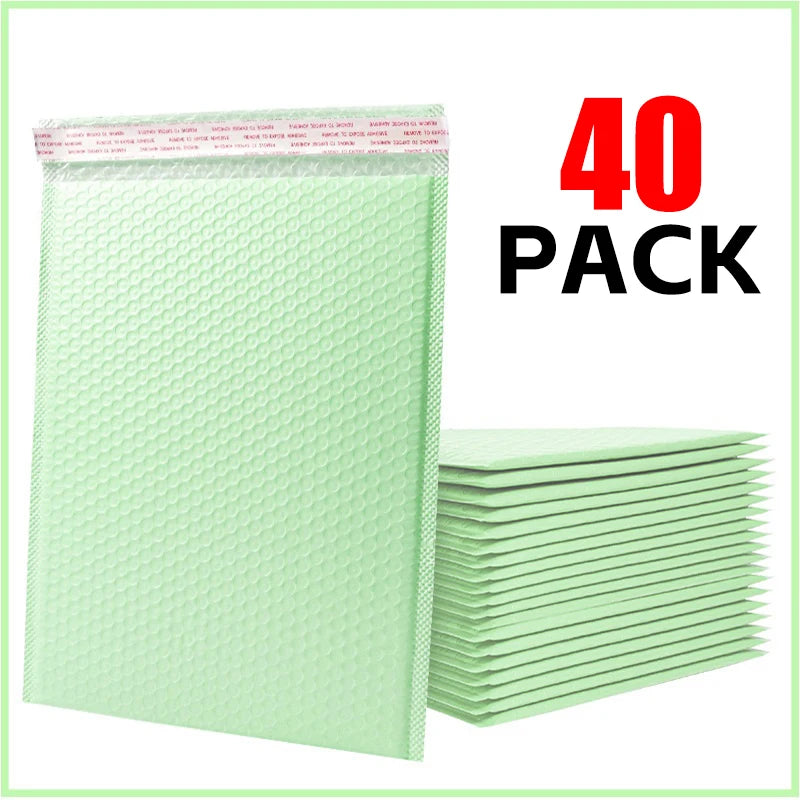 Thickened Bubble Bags Shipping Mailers Padded Envelopes Strong Adhesive Self Seal Waterproof Anti-Shock Bags for Business Post