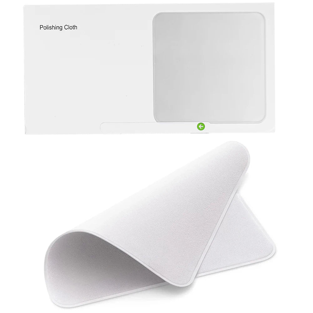 1-5pcs Universal Polishing Cloths with Box for Apple Phone IPad Screen Camera Lens Wipe Cloth Eyeglass Cleaning Microfiber Cloth