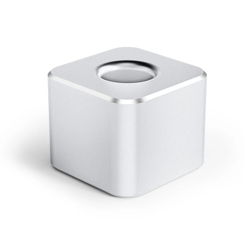 Portable Metal Pen Holder Aluminum Pen Holder with Non-Slip Pad - Versatile Desk Organizer for Bathroom & Office Supplie