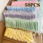 50 Pcs Compressed Face Wash  Wash Face Sponge Clean Face Powder Puff Cleansing Cotton Pad Cleansing Beauty Strip