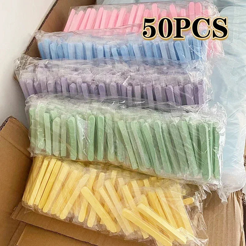 50 Pcs Compressed Face Wash  Wash Face Sponge Clean Face Powder Puff Cleansing Cotton Pad Cleansing Beauty Strip