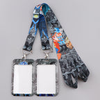 Anime Character Strap Lanyard for Key ID Card Charm Strap Badge Holder DIY Cool Hang Rope Keyring Accessories Gifts Cosplay