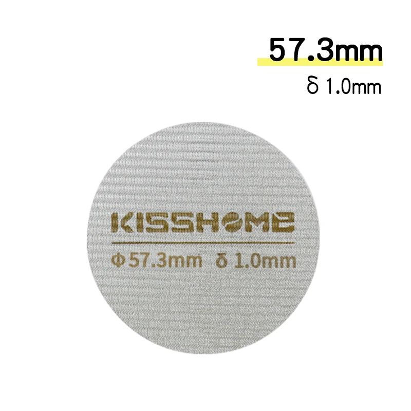 Coffee Puck Screen Fit 51mm 53.5mm 58.5mm Reusable Ground Filter Mesh Heat Resistant Metal For Espresso Accessories Barista Tool