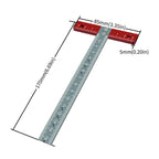 Woodworking Ruler Right Angle T Shape Positioning Marking Ruler Tool Precision Framing Square For Woodworking Carpentry Industry