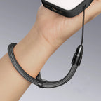 Multifunctional Mobile Phone Strap Bullet Shaped Phone Case Short Rope Adjustable Length Lanyard for Earphones and U-disk