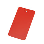 50pcs 4x6/5x9cm Rectangle Blank Plastic Tags Blank Merchandise Tag PVC Price Tags Waterproof Plastic Identification Price Tags
