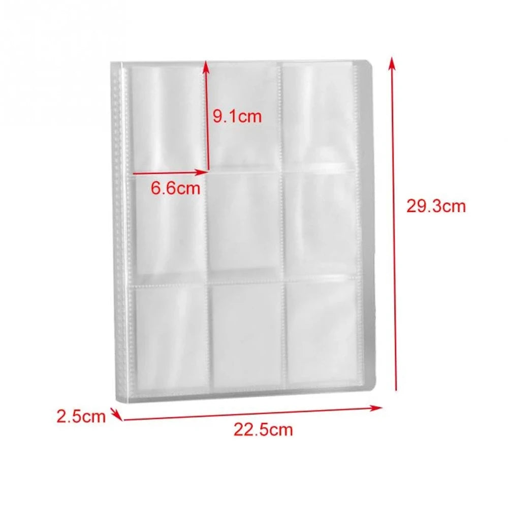 Card Stock Board Game With 24 pages 6.6*9.1cm Transparent 288 Capacity Photo Album Instax Album Cards Holder 432 Capacity