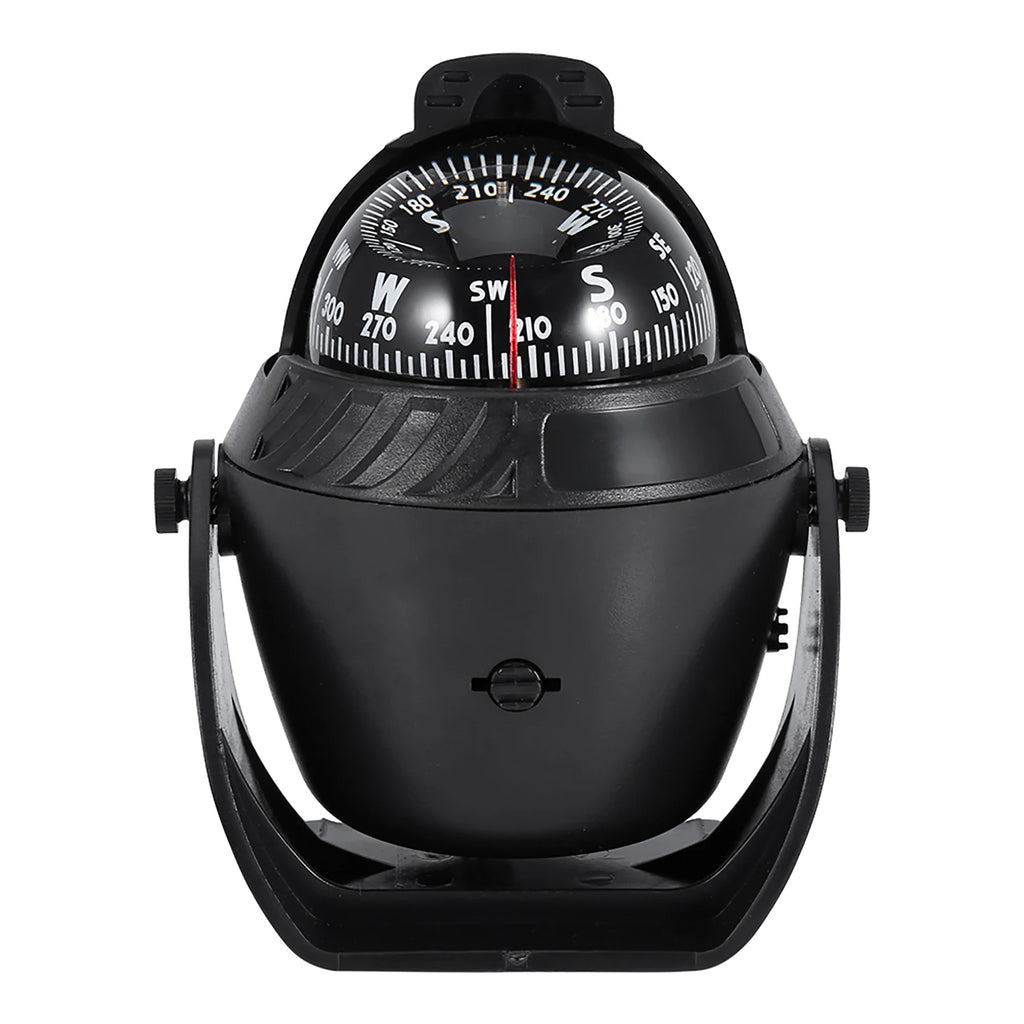 Navigation Pivoting High Precision LED Light Pivoting Compass Navigation Electronic Compass for Marine Boat Car
