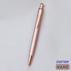 Personalized Luxury Ballpoint Pen Metal School Teacher Gift Supplies Stationery Office Writing Useful Lettering Cute 2025