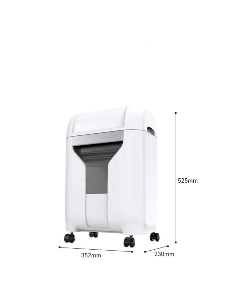 25L 4435 Office Electric Shredder for Shredding Paper Particles Book Nails Cards Confidential Specific Document Shredder Level 5