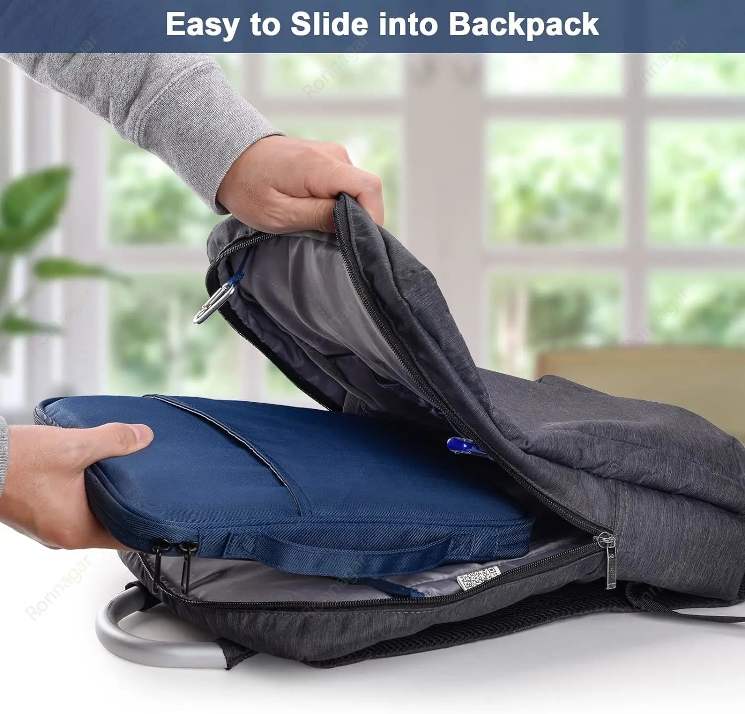 Laptop Sleeve Bag Compatible with MacBook Air/Pro 13-13.6-15 inch 2026 MacBook Neo A18Pro MacBook Pro14 MacBook Air M4 M3 M1 M2