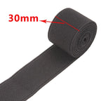 1/2/3/5M 10-80mm Black Elastic Band Nylon Rubber Bands At The Meter Apparel Sewing Bungee Cord Belt Spring Webbing Tape Supplies