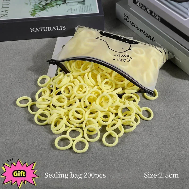 Gift Bag Hair Accessories Girls Bands Kids Rubber Elastique Cheveux Fille Cute Band Elastiques Baby Bandas Headbands Haargummi