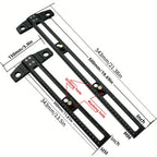 300/500MM Woodworking 2 in 1 Drilling Positioning Scoring Ruler - Adjustable T Square - Aluminum Scriber Marking Gauge Tool