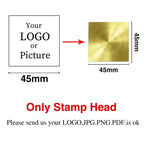 Custom Stamps Personalized Logo Metal Stamps Custom Wax Seals Stamps Customize Your Own Logo Gift Stamps Invitation Stamps
