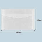 50pcs/lot Translucent Envelopes European Sulfuric Acid Paper Envelope for Wedding Invitation Business Supplies Giftbox Storage