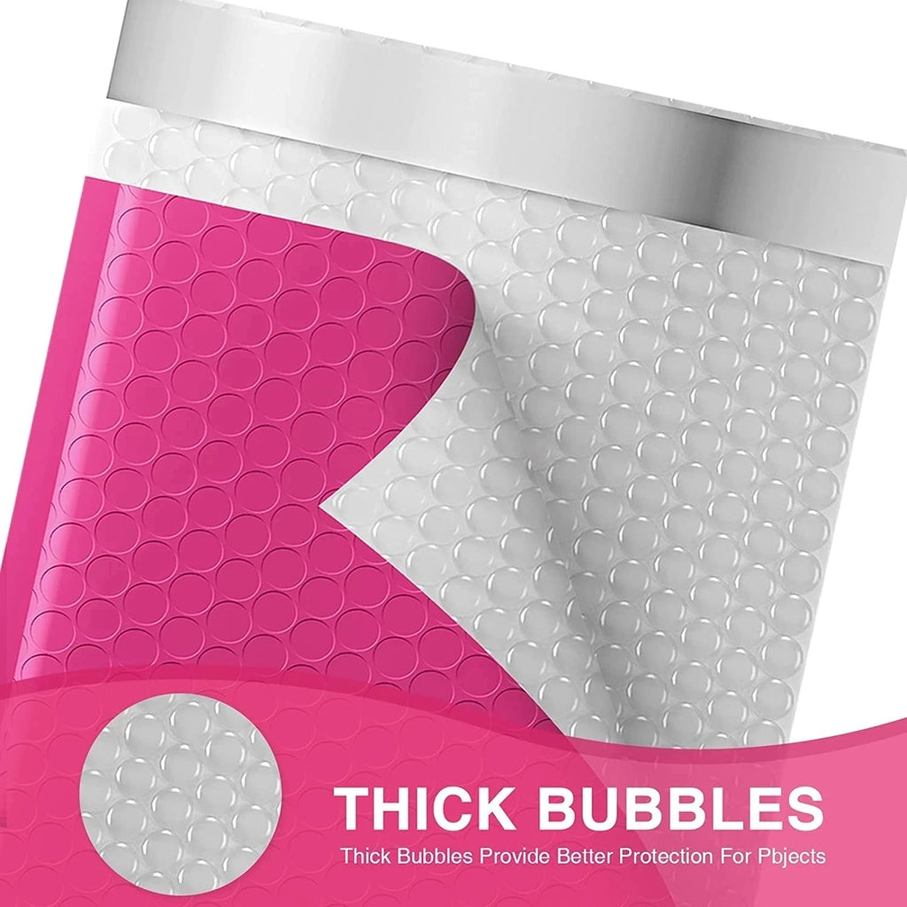 Bubble 100 Pcs Envelopes for Shipping Bags Padded Envelopes for Packaging Seal Mailing Gift Padding Purple and Pink Green