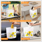 20 PCS Car Trash Bag Disposable Self-Adhesive Garbage Can for Auto Seat Back Hanging Trash Bag Office Kitchen Garbage Storage