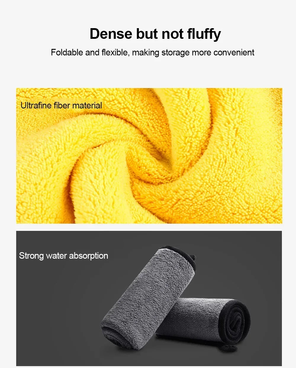 3/5/10Pcs Car Wash Microfiber Towel 30*30CM Car Cleaning Drying Cloth  Care Cloth Car Wash Towel  Kitchen Towel