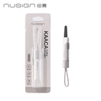 NUSIGN Magnetic Mini Box Cutter Portable Retractable Blade Paper & Letter Opener Durable ABS Material for Office & Home Use