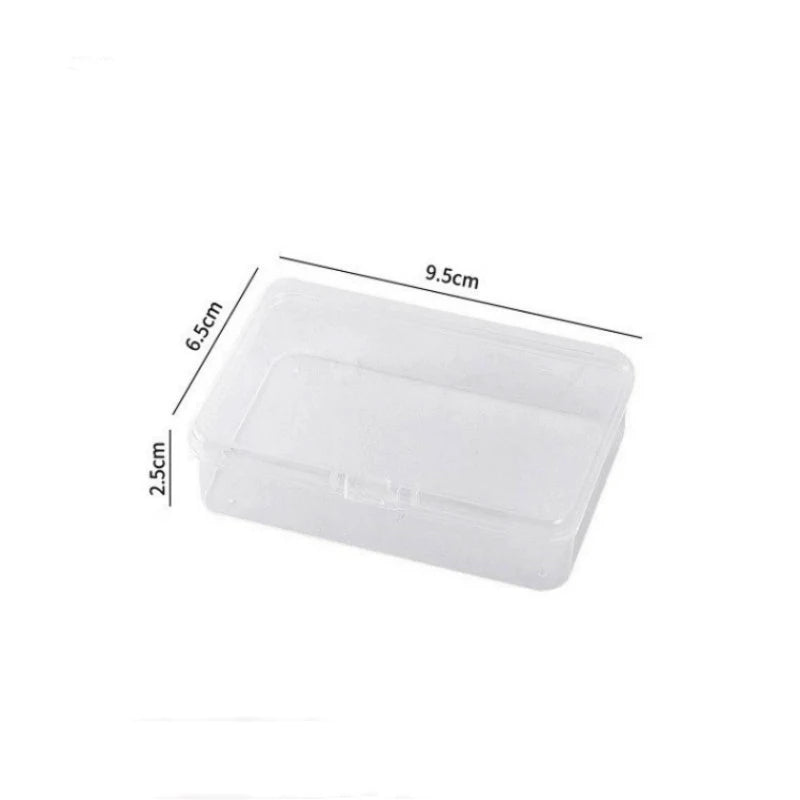 New Transparent  Photo Card Holder Box Idol Photo Storage Case Plastic Kpop Albums Photocard Small Card Collection Organizer