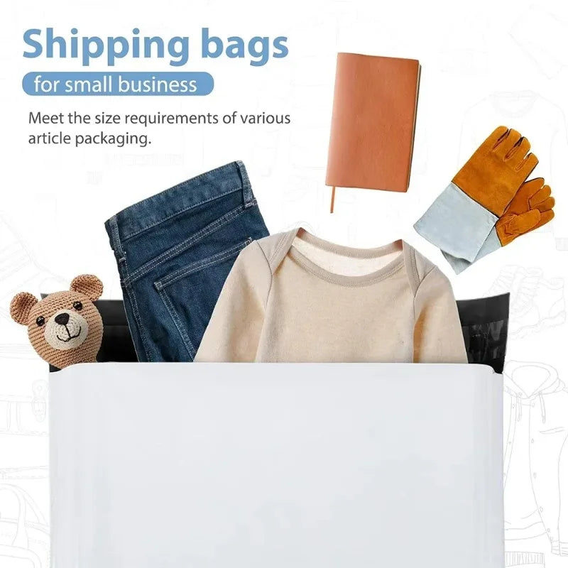 Self Seal Shipping Bags Portable Poly Mailer Strong Adhesive Packing Mailing Envelopes Bag Universal Waterproof Mailers Poly Bag