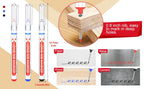 iLMH 4-40Pcs Deep Hole Long Nib Head Marker For Metal Perforating Pen Waterproof Bathroom Woodworking Decor Multi-Purpose Tool