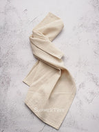 10pcs Napkins 40X40CM Plain Washed Cotton Classic Style Tea Towel Dining Place Mats Home Kitchen Dinner Wedding Settings Decor