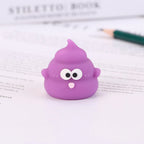 1pcs Creative Mini Cute Poop Pencil Sharpener for Elementary School Students Convenient Pencil Sharpener Children's Reward Gift