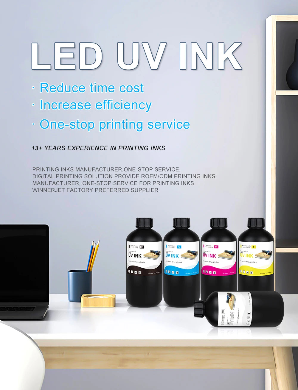 LED UV Ink 1000ml UV Ink For Epson 1390 R1800 R1900 TX800 4800 7880 9880 DX5 DX7 UV Flatbed Printer Universal UV Curing Ink