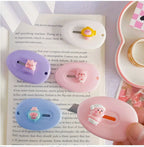 1pc Cartoon Mini Utility Knife Cutter Kawaii Letter Opener Sword Portable Open Box Student Hand Account Paper Knife Hand-made