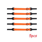 1/5pcs Change Size Sport Eyewear Strap Non Slip Anti Drop Fixer Glasses Cord Elastic Silicone Rope for Kid Adults Glasses Strap