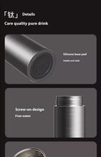 Gianxi Pure Titanium Insulated Cup Men'S And Women'S High-End Water Cup Portable Tea Cup Tea Water Separation Titanium Cup