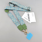 Adjustable 2-in-1 Crossbody Mobile Phone Lanyard Strap Anti-lost Cell Phone Case Rope With Universal Clip Zippered Coin Purse