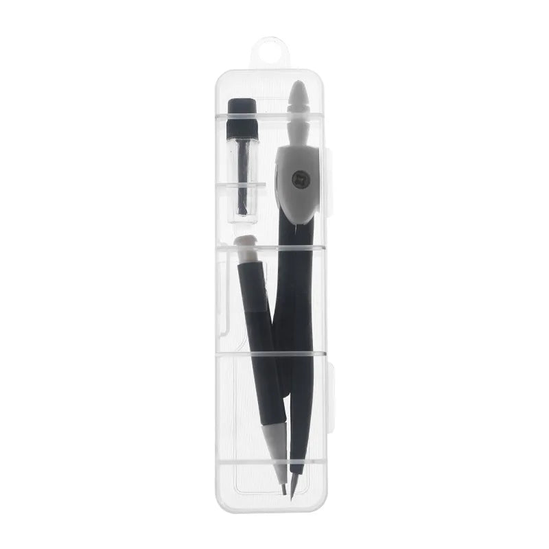 School Compasses with 0.7mm pencil lead Maths Drawing Tools