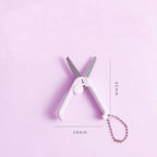 Portable Scissors For Office Students Mini Stainless Scissors Folding Scissors Multifunctional