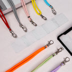 Cell Phone Lanyard Crossbody Adjustable Neck Strap for Around The Hand with Clear Tether Tab for Most Full Coverage Phones Case