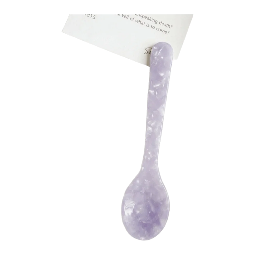 Kitchen Tableware Acetic Acid Dessert Spoon Colorful INS Coffee Spoon Decorative Lovely Teaspoon French Photo Props